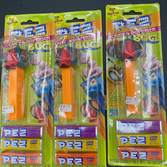 2002 Bugz PEZ Dispenser (B2) new in package - Picture 6 of 7